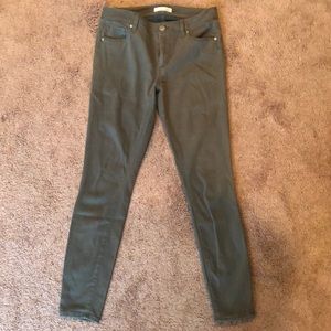 Loft legging. Size 4. Dark green.